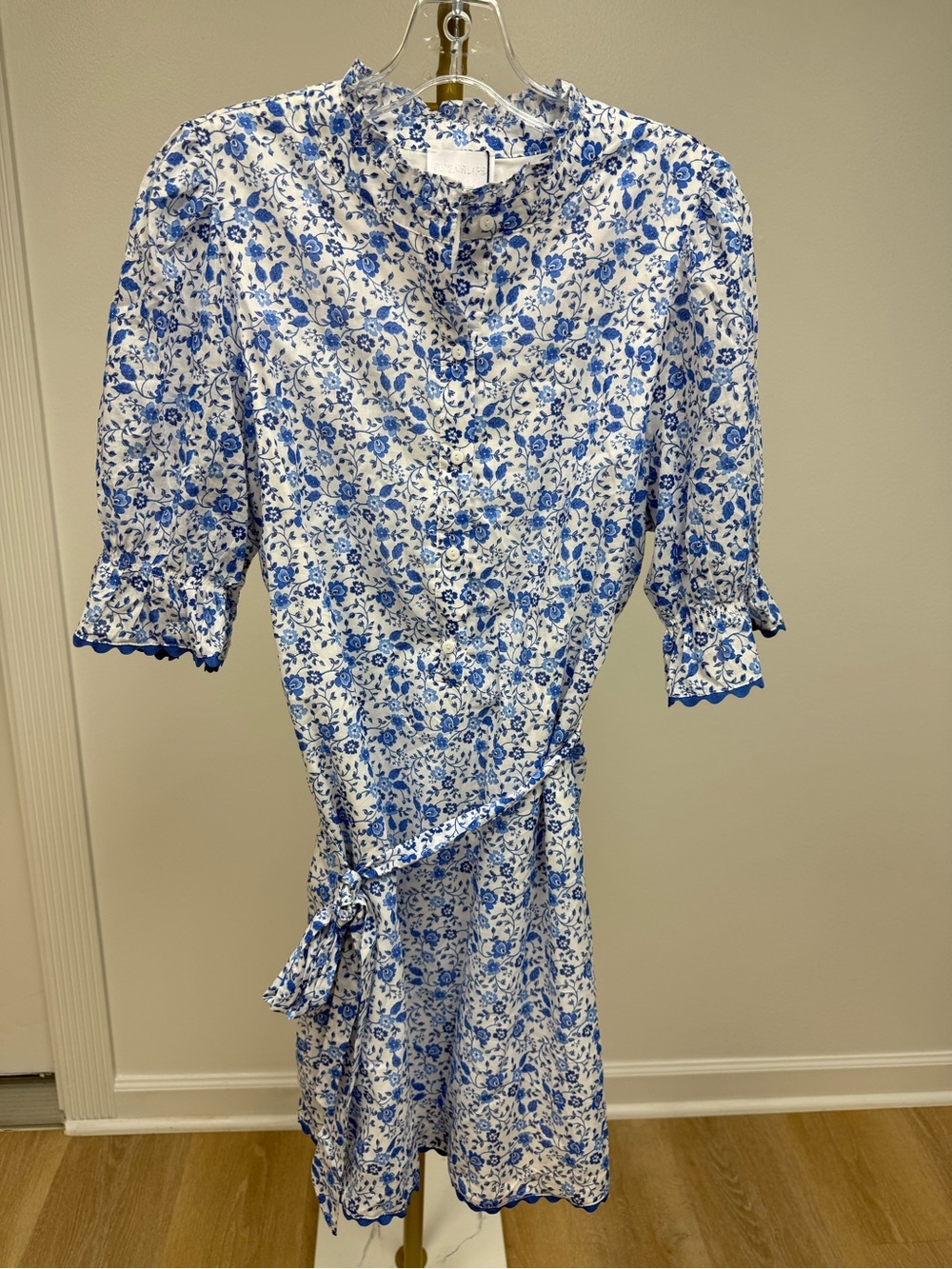 NWT SUGARLIPS Maisie Miana Ditsy Floral Button-Up Shirtdress Size Medium